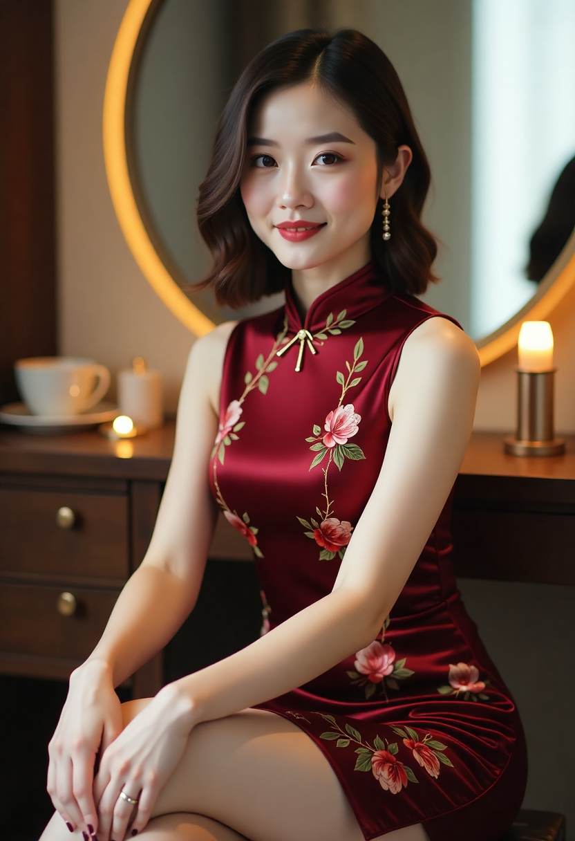 摄影棚内的灯光设备